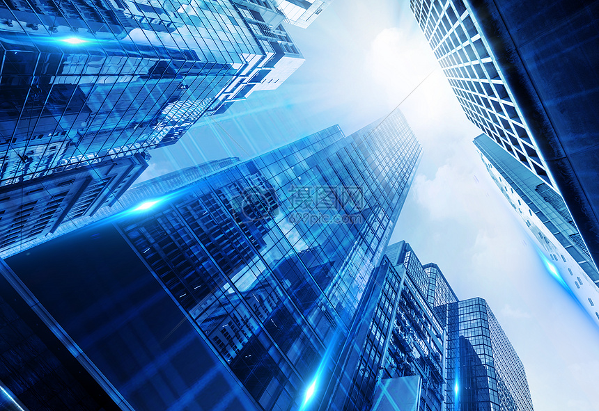 科技感全球信息化商務(wù)繁華創(chuàng)意城市
